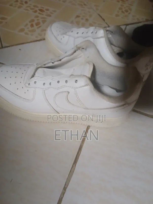 Viatu vya Nike Air Force 1 - White, Unisex, Size 41 - 1
