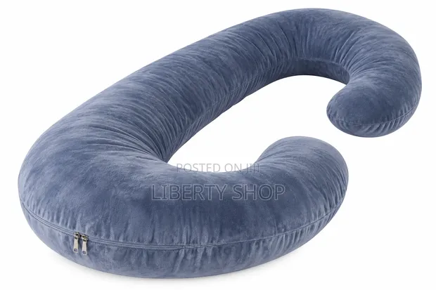 Brand New Velvet Imported Pregnancy Pillow - 1