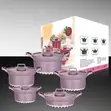 Set ya Vyombo vya Kupikia Visivyo Namna 10-Piece - 2