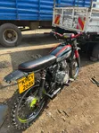 Haojin HJ125 Scrambler 2013 Nyeusi - 2