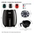 6L Electric Digital Air Fryer Oven - Brand New - 2