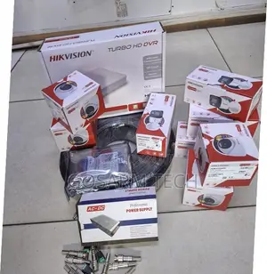 Hikvision 8 Smart Hybrid CCTV Camera Full Kit with HDD