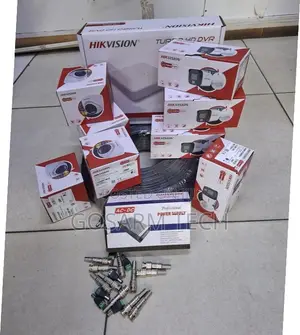 Hikvision Smart Hybrid 8-Camera Full HD 1080P CCTV Installation Kit