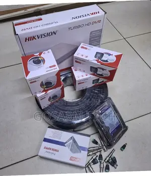 Hikvision 4 Channel HD CCTV Kit - 1080p Color Night Vision