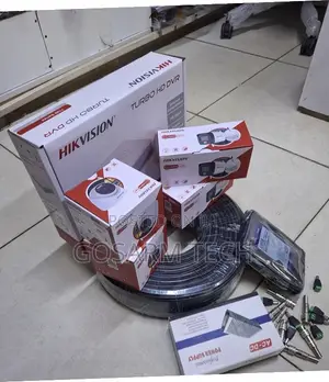 Hikvision 4 Channel CCTV Kit 2MP Full Color Night Vision
