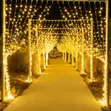 Nuru za Pazia za LED za Nje 3x3M - 1