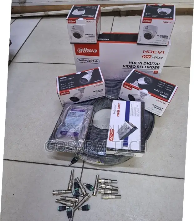 Dahua CCTV Camera System 4-Channel (1080p) - 1