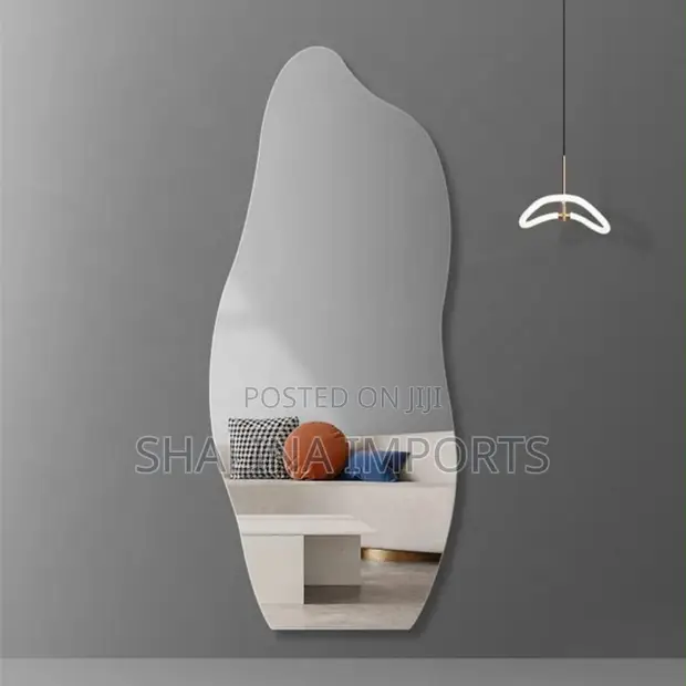 Flexible Dolphin Shape Acrylic Mirror 120x40cm - 1