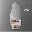 Flexible Dolphin Shape Acrylic Mirror 120x40cm - 1