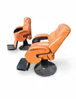 Premium Luxury Executive Black Barber Chair - 1