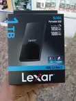 1TB Lexar SL300 USB 3.2 Gen 2 Portable SSD - Black - 3