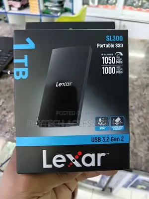 Lexar SL300 1TB Portable External SSD