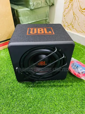 JBL 10-Inch Powered Car Subwoofer with Built-in Amplifier