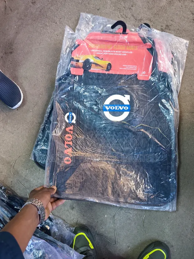 Premium Volvo Rubber Floor Mats - Mpya Kabisa - 1