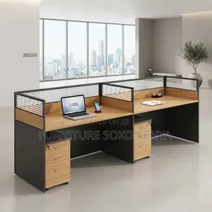 2-Way Modular Straight Office Workstation