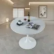 Compact Nesting Coffee Tables - White - 3