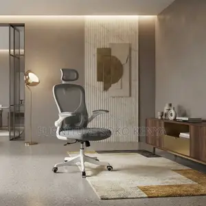 Orthopedic Office Chair - Gray/White