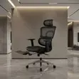 Ergonomic Mesh Office Chair with Footrest - 3