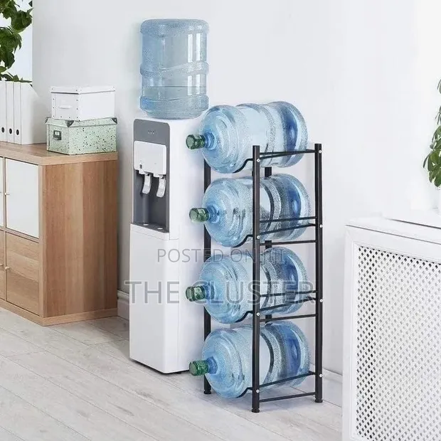 4-Tier Water Bottle Holder Rack - 1