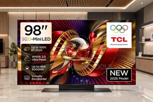 TCL 98" C8L SQD Mini-LED QLED 4K UHD Smart TV (Modeli ya 2026)