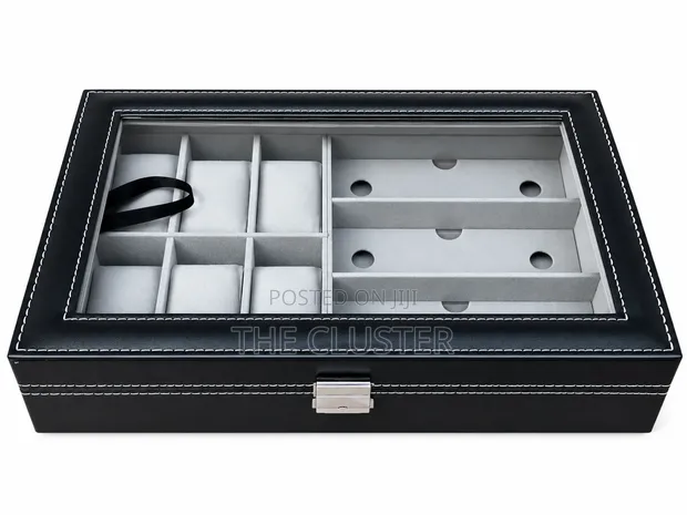 Portable Watch & Glasses Organizer - 1