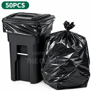 50 Pieces Garbage Bags for Trash Bins