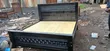 Black Solid Wood Bed Frame - Queen Size - 2