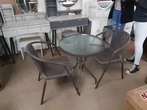 Executive 2 Seater Outdoor/Balcony Set - Fully Metallic