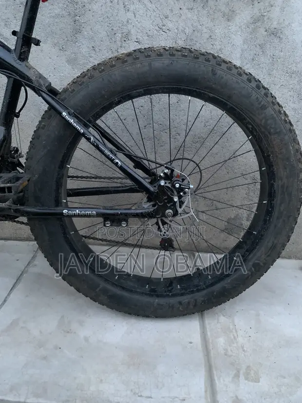 Used Fat Bike Bicycle - Black, Size M - 1