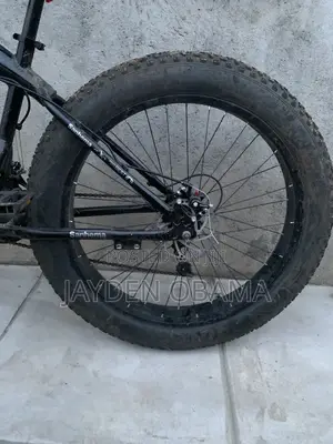 Used Fat Bike Bicycle - Black, Size M