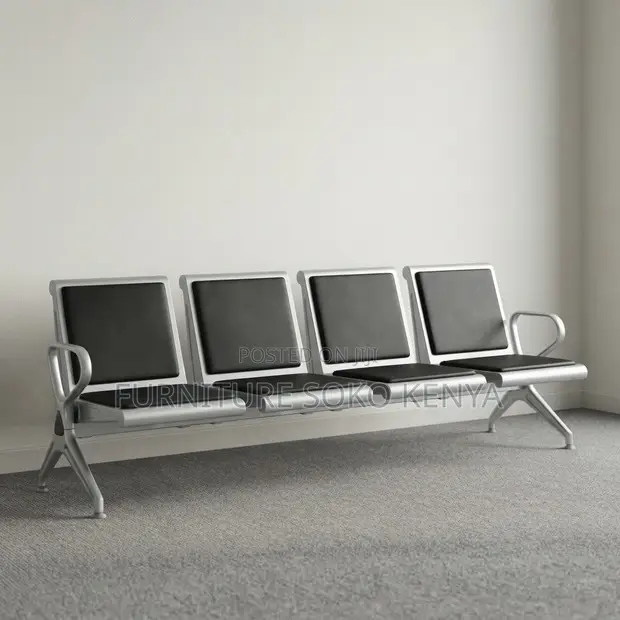 4-Seater Heavy Duty Visitor's Bench - 1