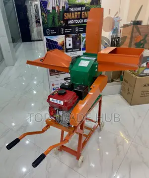 Aico Chaff Cutter/Chopper Kamili na Injini ya Petroli 8HP