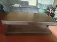 Dark Brown Heavy Wood Living Room Table - 3