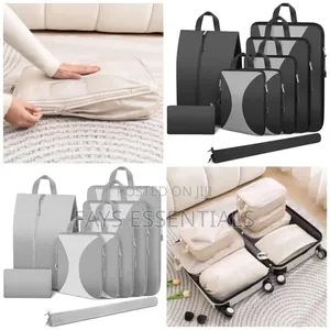 8pcs Travel Suitcase Compression Cubes