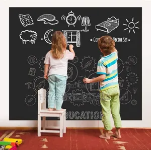 Kibandiko cha Ubao Nyeusi - 90x200cm