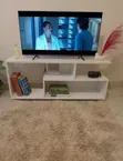 Meza ya Mahogani ya Kula + Stand ya TV - 2