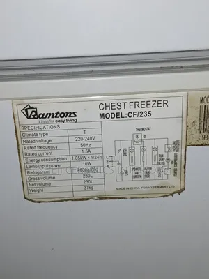 Ramtons Deep Freezer (Iliyo tumika)