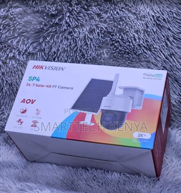 Kamera ya CCTV ya Hikvision ya 4MP Inayotumia Nguvu za Jua - 1