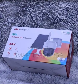 Kamera ya CCTV ya Hikvision ya 4MP Inayotumia Nguvu za Jua