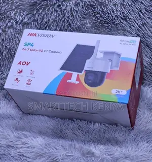 Hikvision 4MP Kamera ya Usalama ya Nje na Jopo la Solar