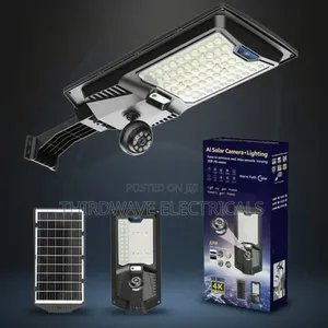 2-in-1 Solar Street Light & CCTV Security Camera