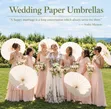 60cm Paper Parasol Umbrella - Wedding & Event Prop - 1