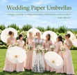 60cm Paper Parasol Umbrella - Wedding & Event Prop - 2