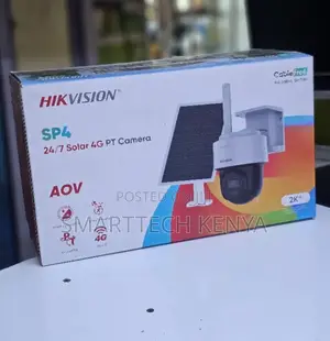 Hikvision Kamera ya Nje ya 4MP HD Inayotumia Jua
