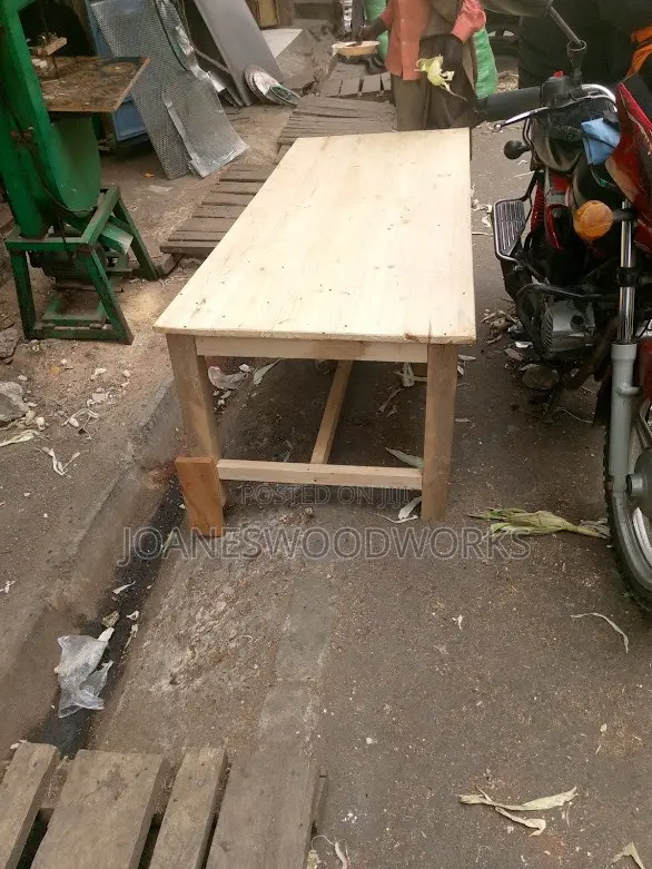 6ft Solid Pine Wood Table - Multi-Purpose - 1