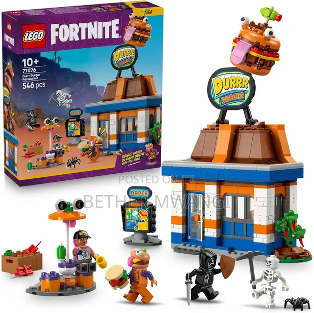 LEGO Fortnite Durrr Burger Restaurant Building Set - 1