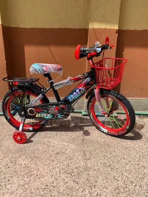 BMX Kids Bike 16" - Black & Orange