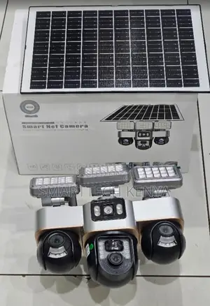 Triple Lens 360° 4G Solar PTZ Security Camera