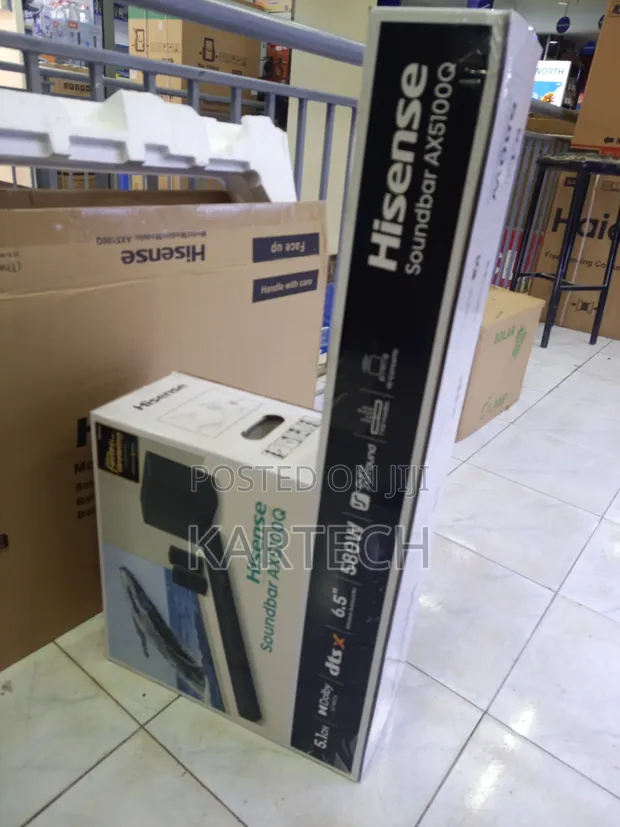 Hisense AX5100Q Dolby Atmos TV Soundbar with Deep Bass - 1