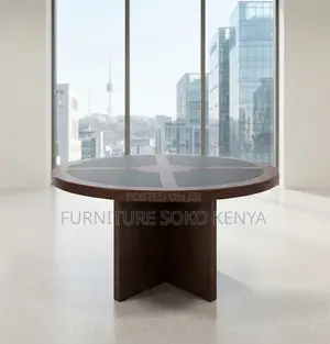 1200mm Executive Round Boardroom Table
